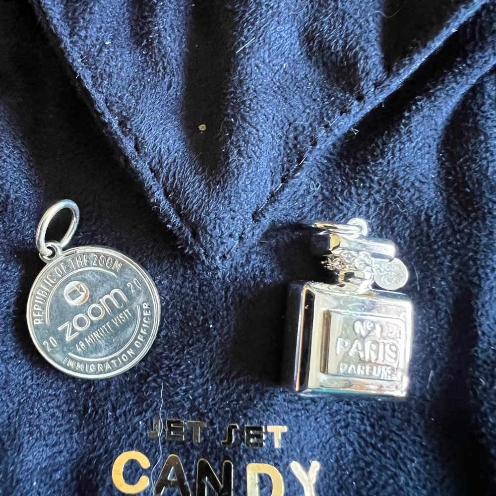 Jet Set Candy Set of 2 Charms